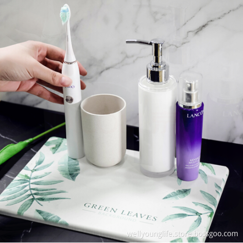 Anti-Bacterial Reusable Diatomite Earth Soap Bar Dish Holder
